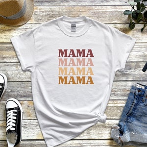 Mama Colorful T-Shirt SVG/PNG