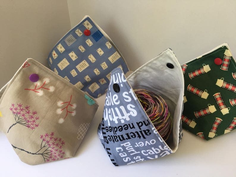 BENTO BAG YARN Ball and Cake holder Knitting and Crochet Etsy