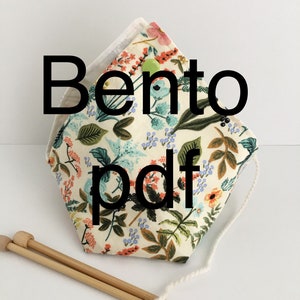 BENTO BAG for Yarn pdf PATTERN