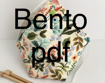 BENTO BAG for Yarn pdf PATTERN