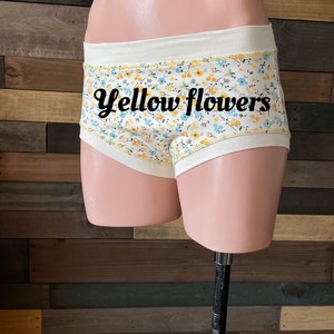 Underwear for transgender kids/ Organic cotton/ Rose print parties image 1