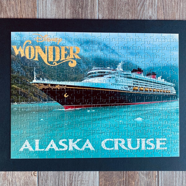DCL Ship *The Wonder* Jigsaw Puzzle, Photo Puzzle Art, Home Decor, *Cruise Reveal*