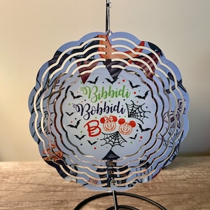 Halloween Bibbiddi Bobbidi Boo - 3D Wind Spinner - Fish Extender Gift - DCL Halloween on the High Seas