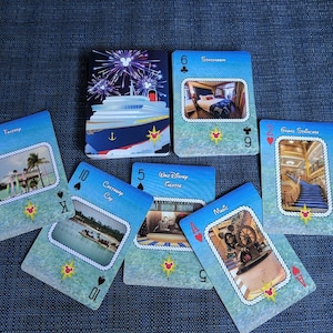 DCL Cruise line Inspired Deck of Playing Cards
