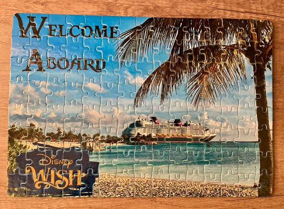 DCL Cruise Puzzle Reveal Disney WISH Jigsaw Puzzle, Photo Puzzle Art, Home  Decor, cruise Reveal -  Sweden
