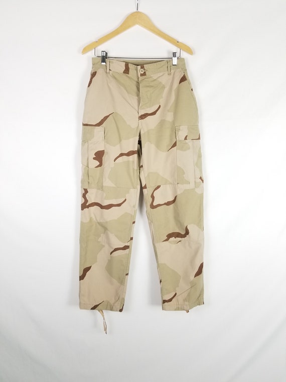 90's Army Desert Camouflage Cargo Pants Unisex Camo Pants - Etsy