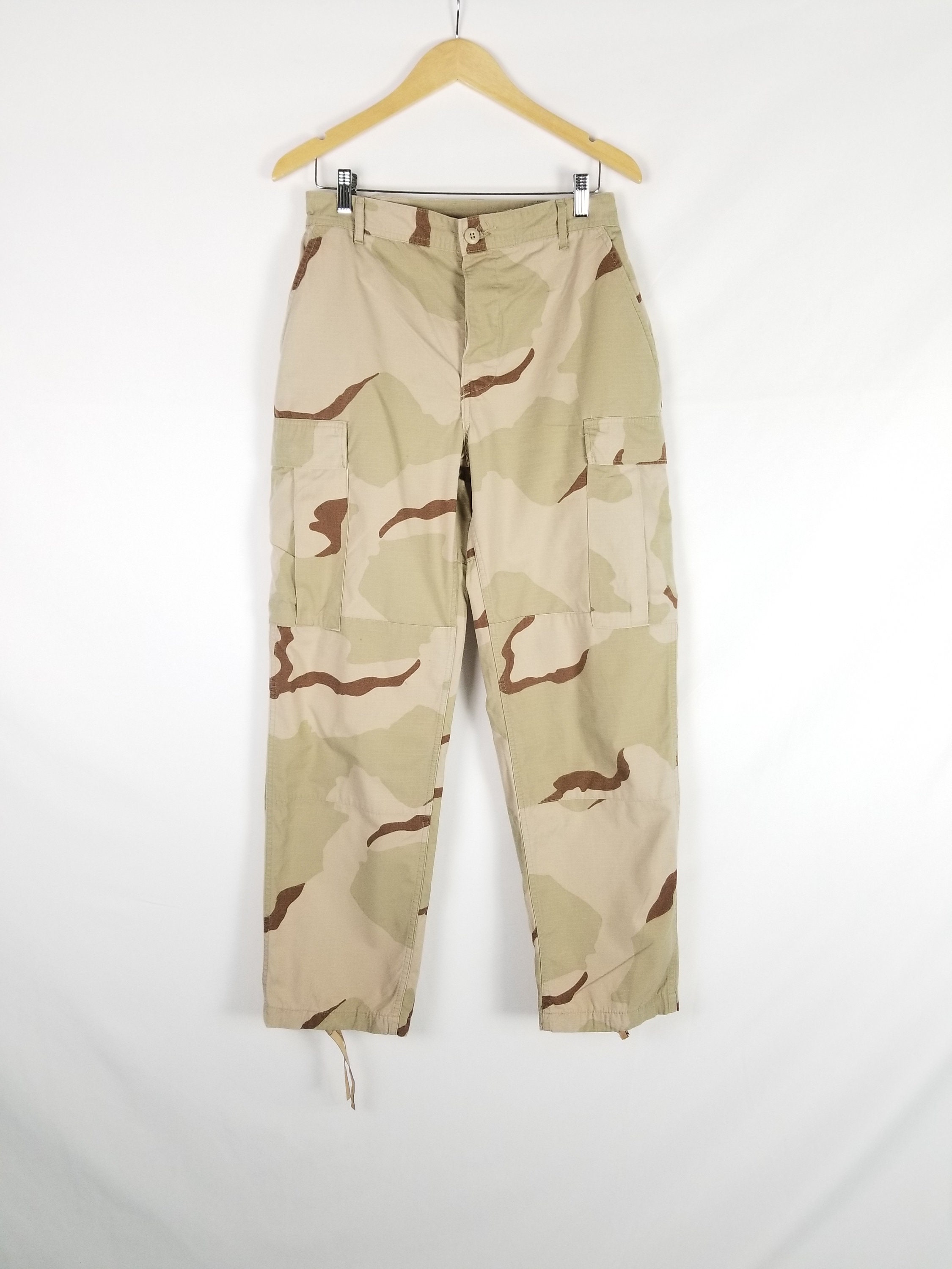 Military Issue, Pants, Vtg Us Military Issue Desert Camo Cargo Dcu Pants  Trousers Medium Reg Am3t5