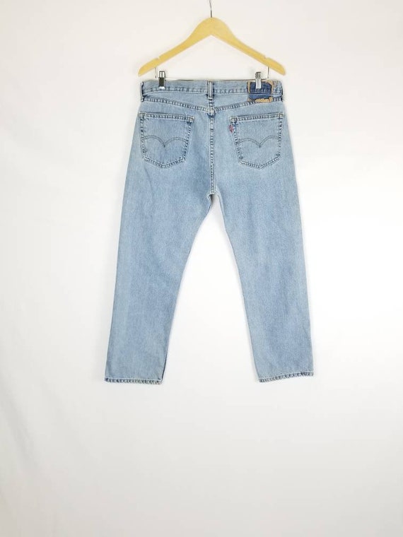 Levi's 505 Light Wash  jeans 80s Vintage Levis //… - image 4