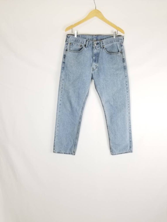 Levi's 505 Light Wash  jeans 80s Vintage Levis //… - image 5