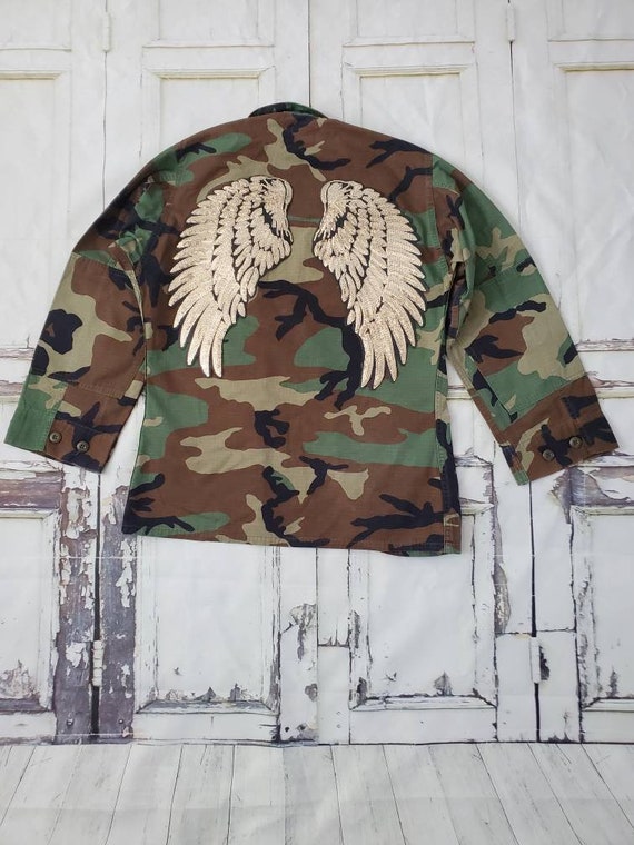 80s Camo Jacket Authentic Military Issued Field Jacket All 80s Camo Jacket Authentic Military Issued Field Jacket All