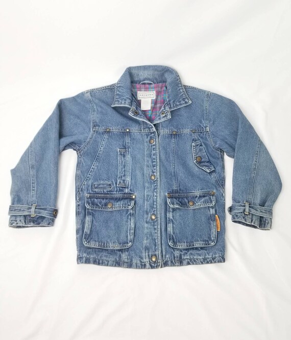 Vintage Arizona Denim Jacket Embroidered Jacket Womens Size