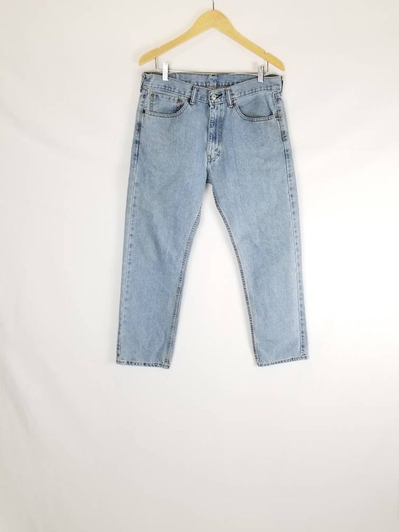 Levi's 505 Light Wash  jeans 80s Vintage Levis //… - image 7