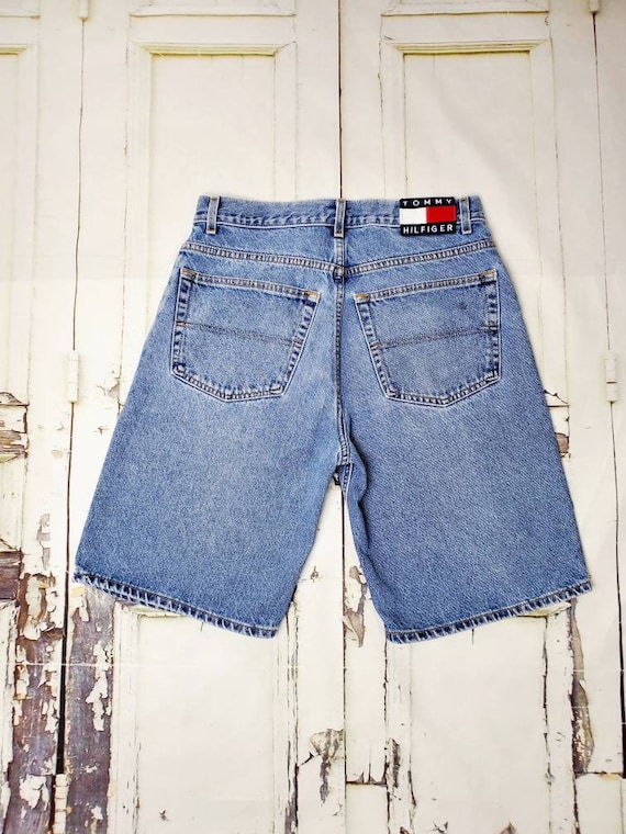 TOMMY HILFIGER Bermuda Shorts 90s Vintage Boyfriend Unisex - Etsy