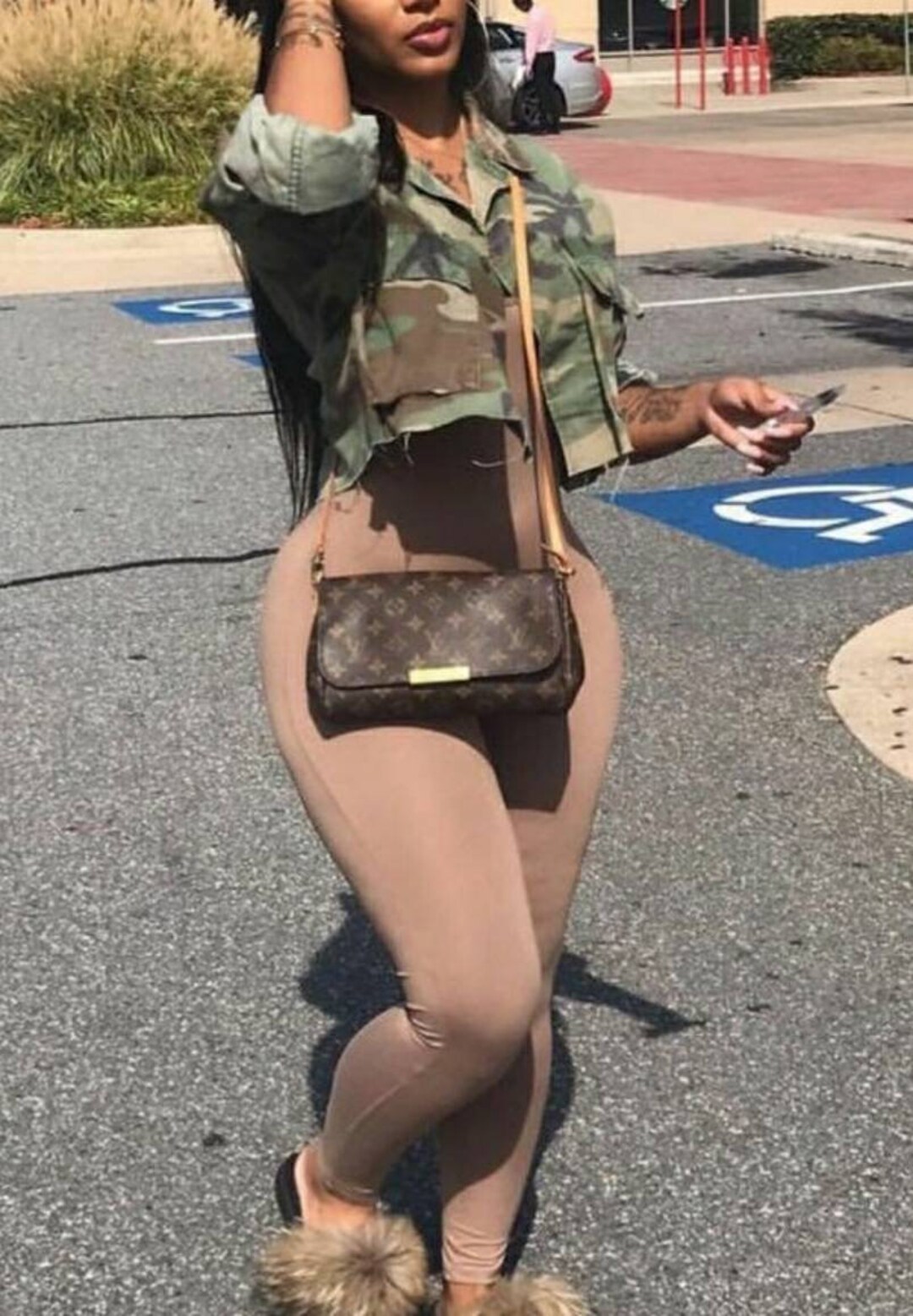 Vintage 90s Army Camouflage Cropped Jacket All Sizes Small