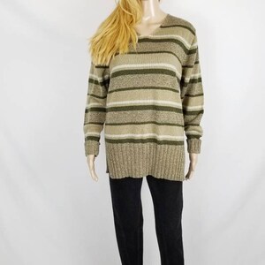 Vintage T.R. Bentley V Neck Pullover Sweater Size Small