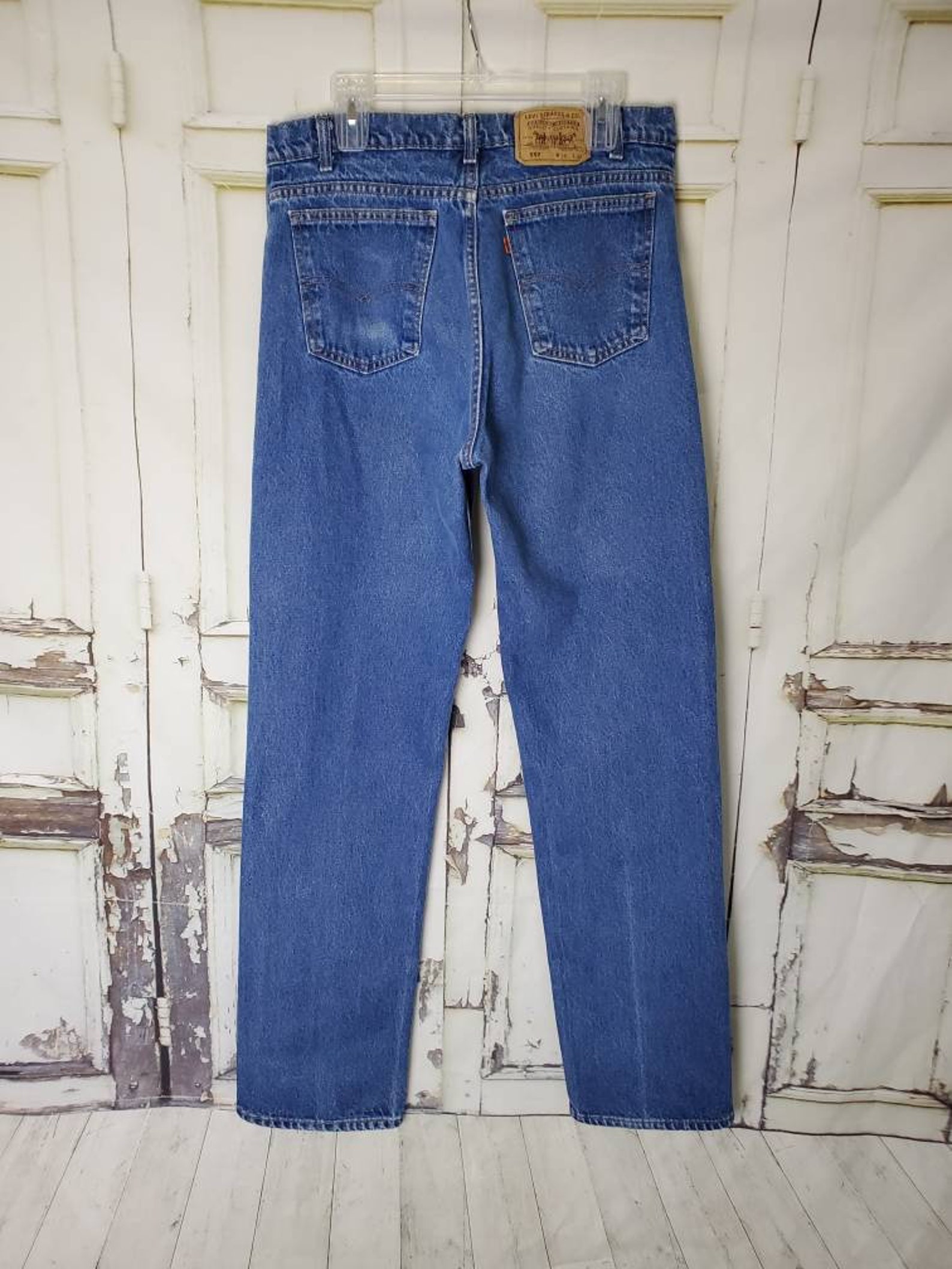 Vintage Levis 557 High Waist Jeans Made in the USA Medium - Etsy Australia