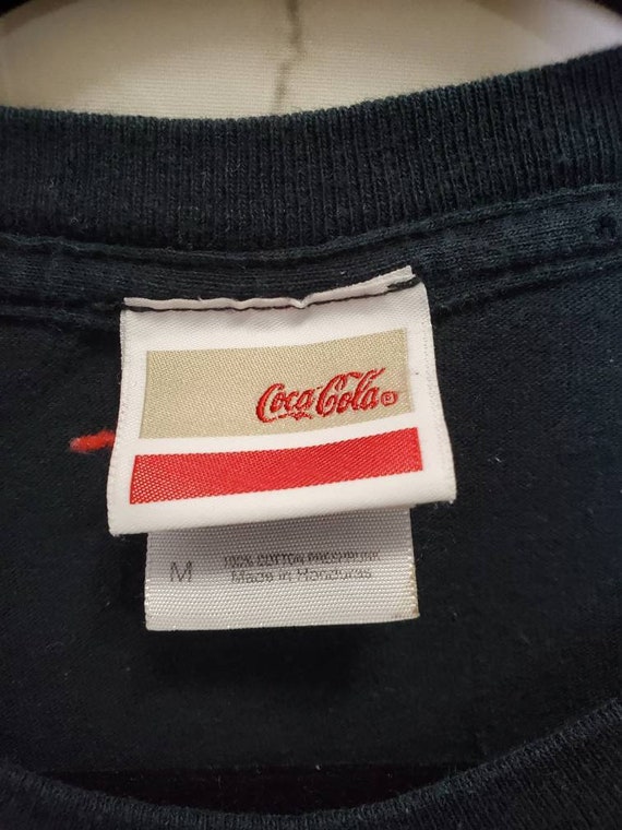 T-shirt Graphique Homme Coca-Cola – Bleu – Noël – Taille 2XL – Très Bon état