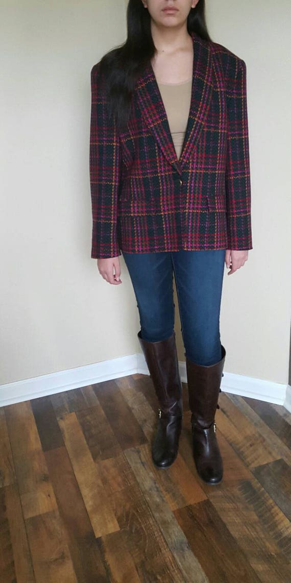 vintage pendleton women's blazer