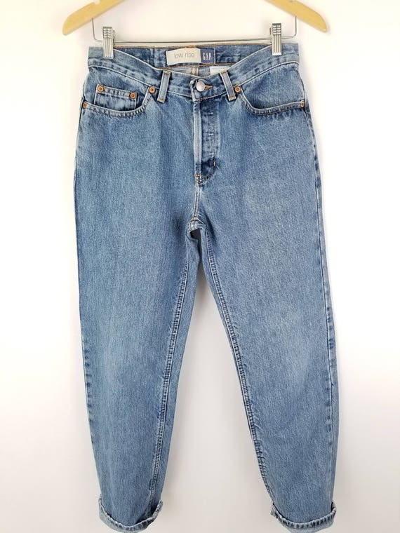 90's Gap High Rise Button Fly Jeans / Size 28 - image 5