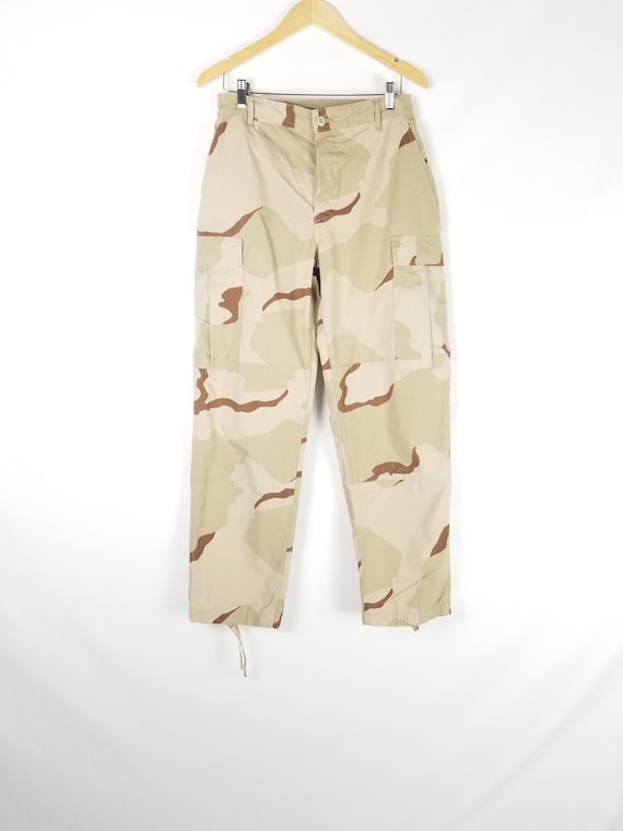 BNWT US ARMY DESERT CAMO CARGO PANTS M REG POLO SUPREME PALACE TROUSERS BDU