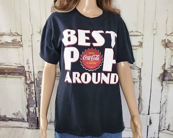 Vintage Coca Cola Graphic T-Shirt: 90s Retro Pop (M/L)
