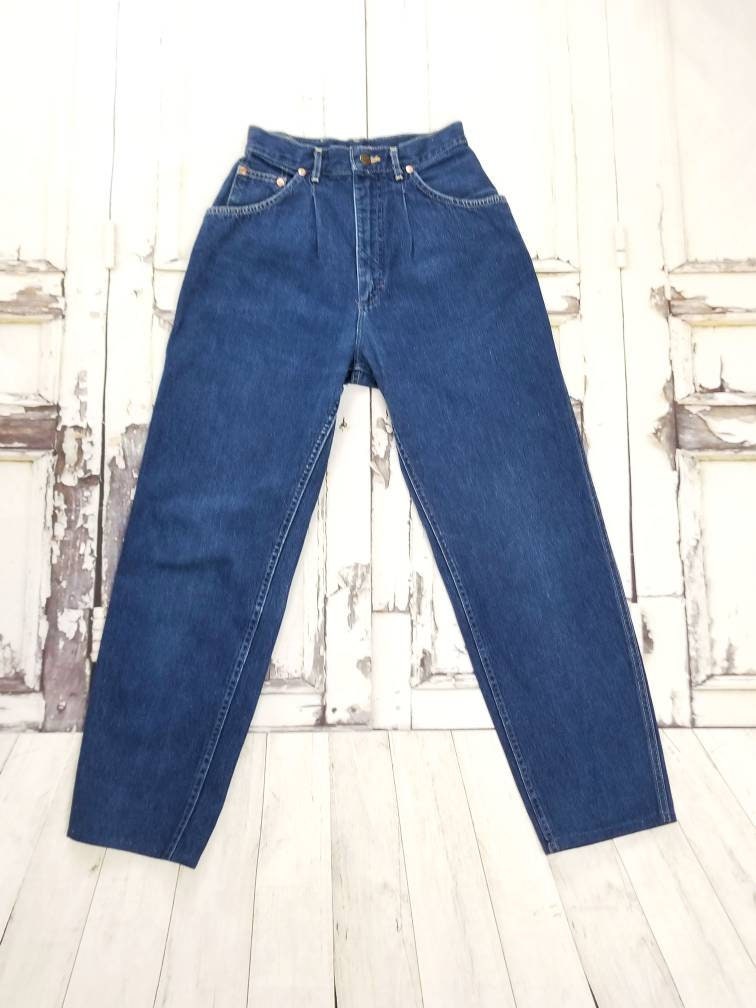 Vintage LEE Jeans Riders Classic High Waisted Tapered Leg Mom - Etsy