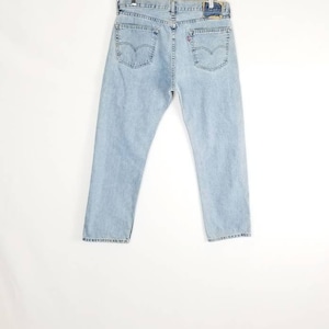 Levi&#39;s 505 Light Wash  jeans 80s Vintage Levis // Men&#39;s size 34 x 29