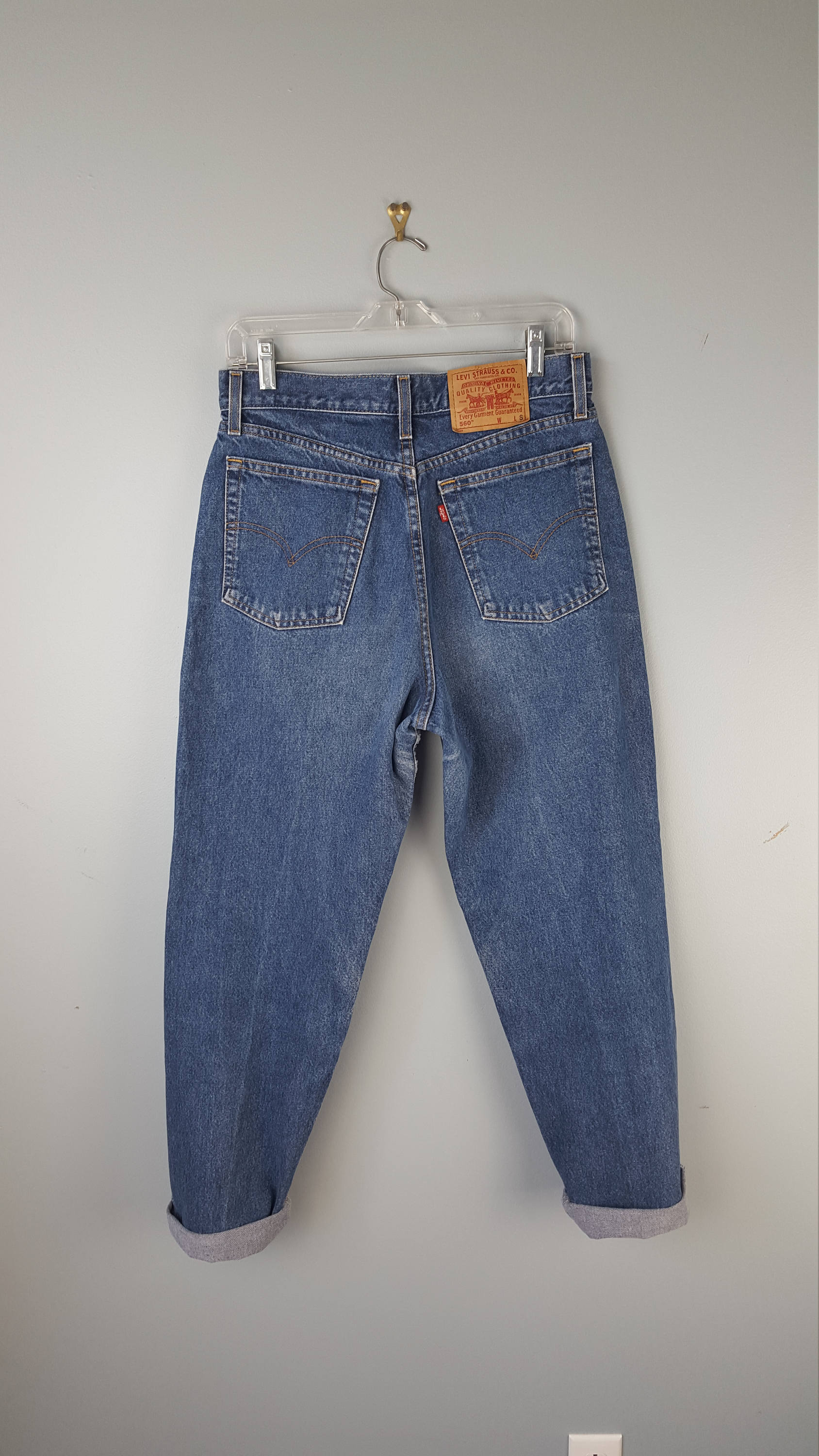 90's Vintage Levis 560, Loose Fit, Unisex Straight Leg Jeans 90's Vintage Levis 560, Loose Fit, Unisex Straight Leg Jeans