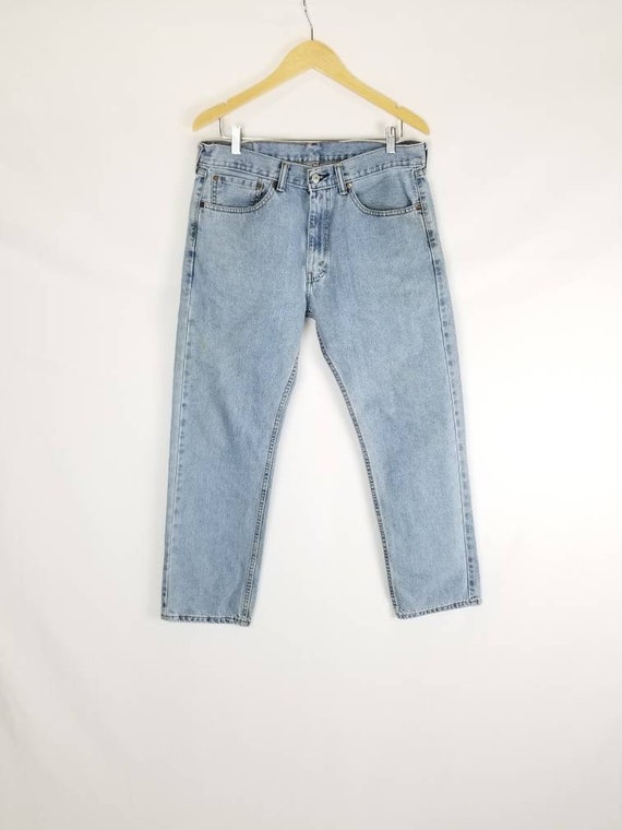 Levi's 505 Light Wash  jeans 80s Vintage Levis //… - image 8