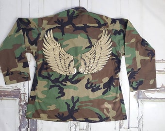 ジャケット・アウター BLACK WEIRDOS Double Camo Army Jacket This item is unavailable - Etsy