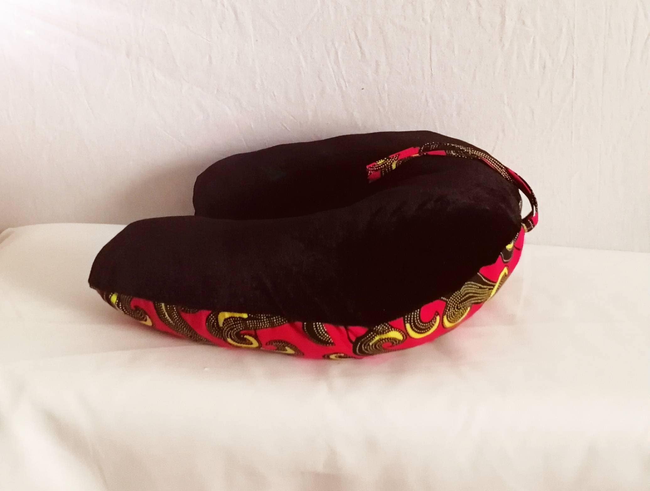 African Print Travel Neck Pillow - Etsy