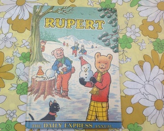 1974 Rupert Jahrbuch. Wirklich tolles Geschenk im gutem Zustand.