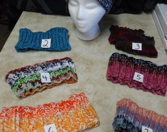 Knitted head bands