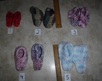 Knitted slippers -  Kids sizes