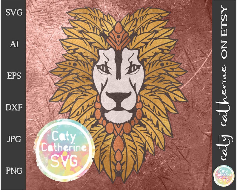 Free Free Boho Lion Svg 488 SVG PNG EPS DXF File