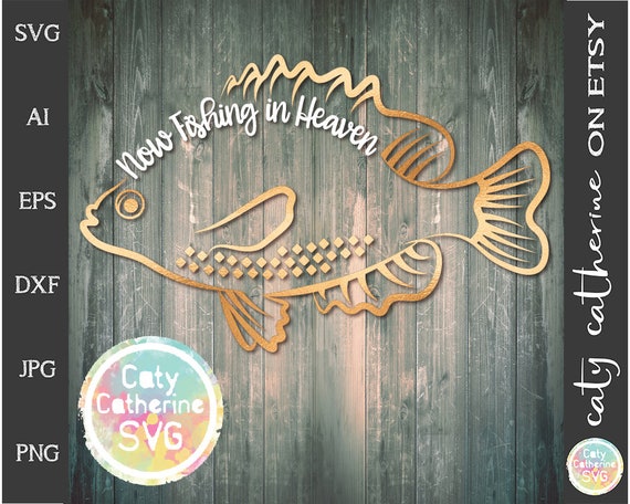 Free Free Fishing In Heaven Decal Svg SVG PNG EPS DXF File