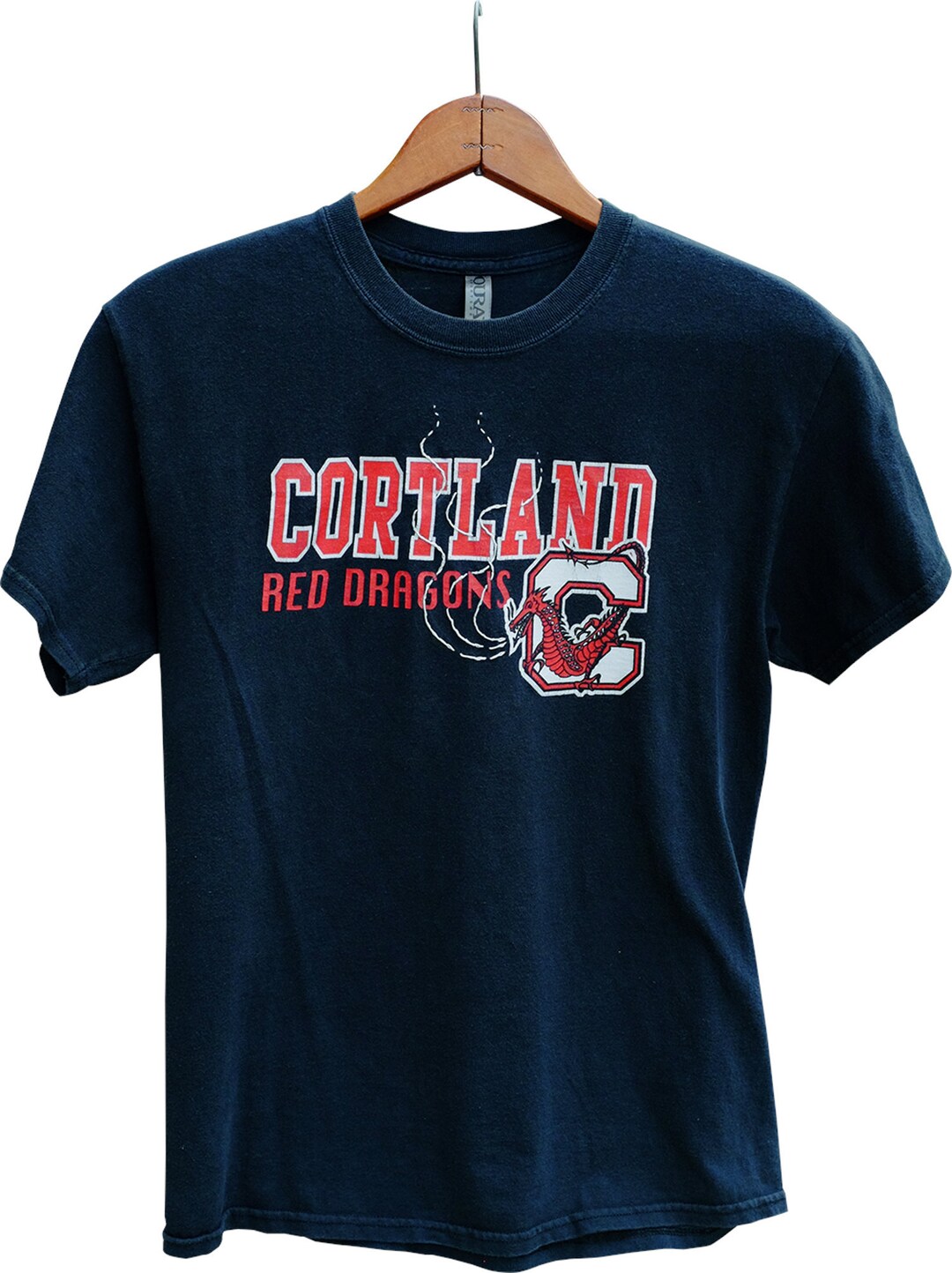 Tshirt W/hand Embroidered Design Etsy