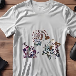 Roses Three Stencil Multiple Sizes FAST FREE SHIPPING (594) - Etsy