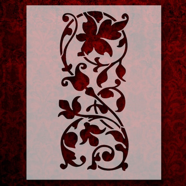 Vine Stencil - Etsy