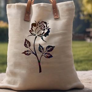 Single Rose Leaves Stencil Multiple Sizes FAST FREE SHIPPING (579) - Etsy