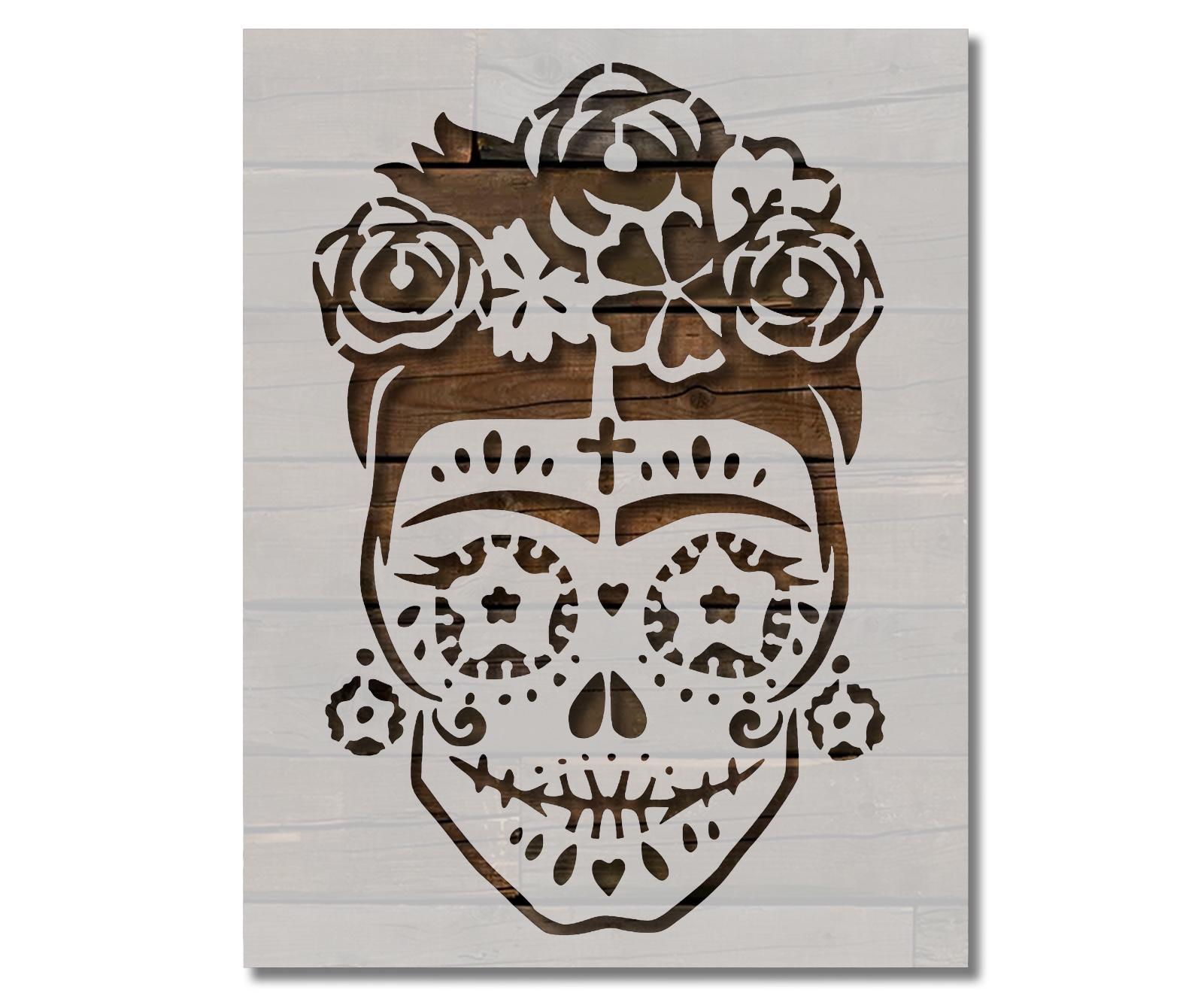 Day of Dead Stencils - Etsy day-of-dead-stencils-etsy