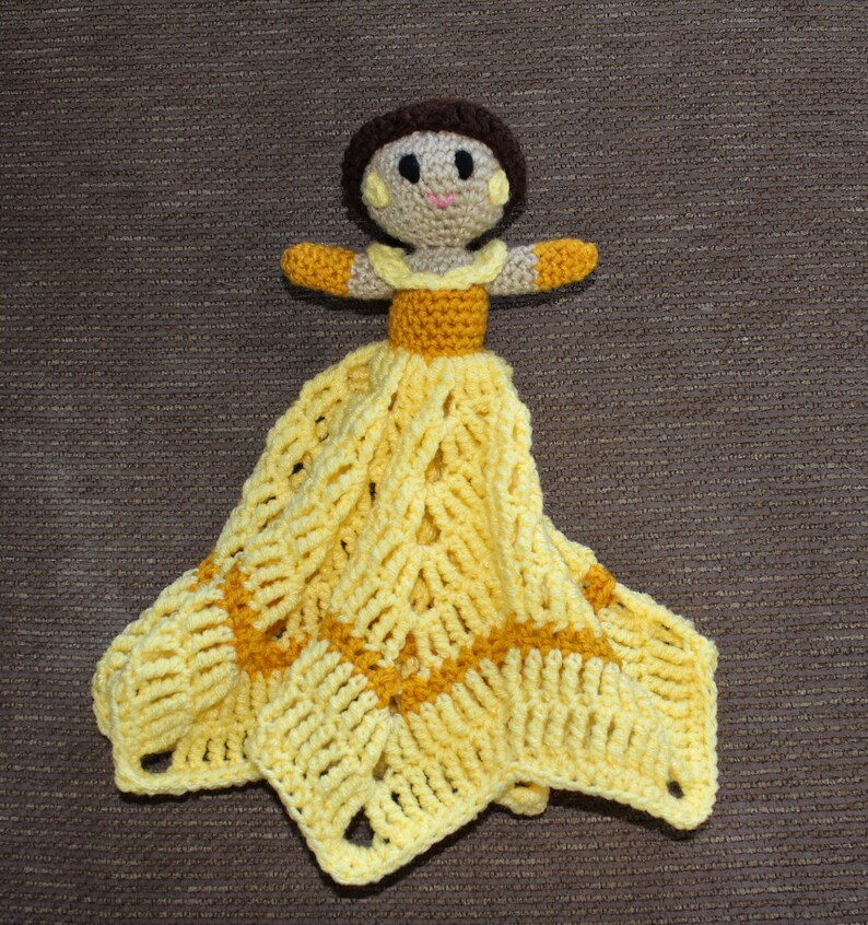 Pattern for Crochet Belle Lovey Blanket image 4