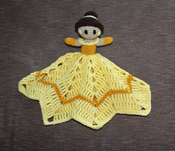 Crochet Belle Lovey Blanket - Etsy