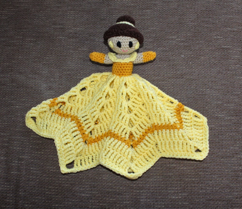 Pattern for Crochet Belle Lovey Blanket image 5