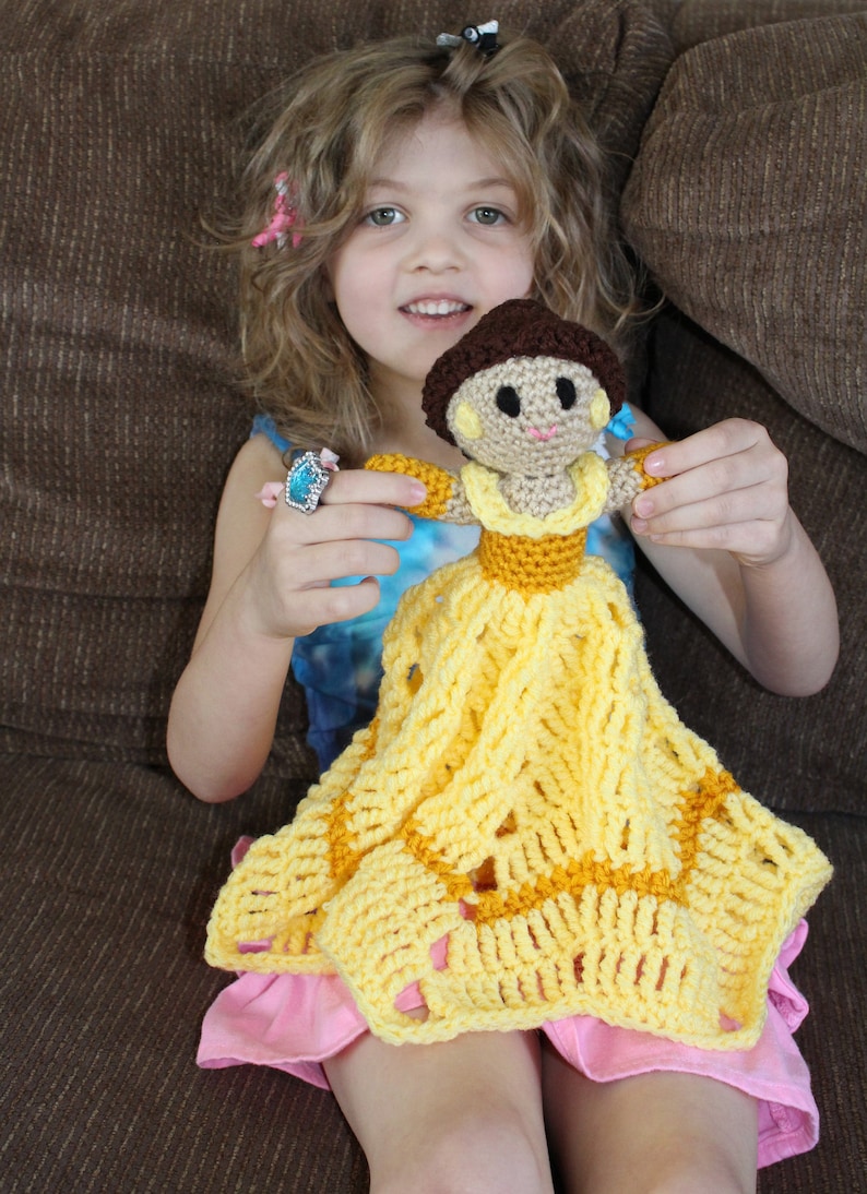 Pattern for Crochet Belle Lovey Blanket image 2