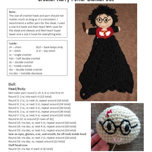 Pattern for Crochet Wizard Lovey Blanket