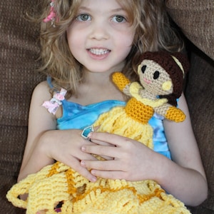 Pattern for Crochet Belle Lovey Blanket image 3