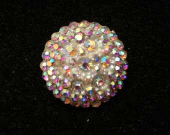 Vintage Early Celluloid AB Brooch