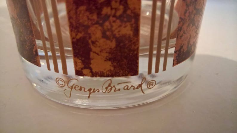 Georges Briard Old Fashioned Glasses