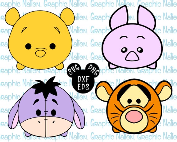 Download Winnie The Pooh Friends Tsum Tsum Disney Clipart Disney Etsy